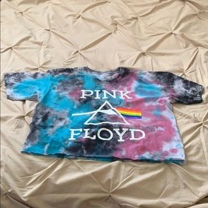Tie Dye Pink Floyd Graphic Tee